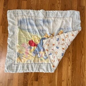 Vintage Disney Winnie the Pooh Crib Quilt